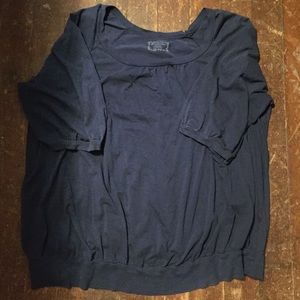 Plus size maternity shirt